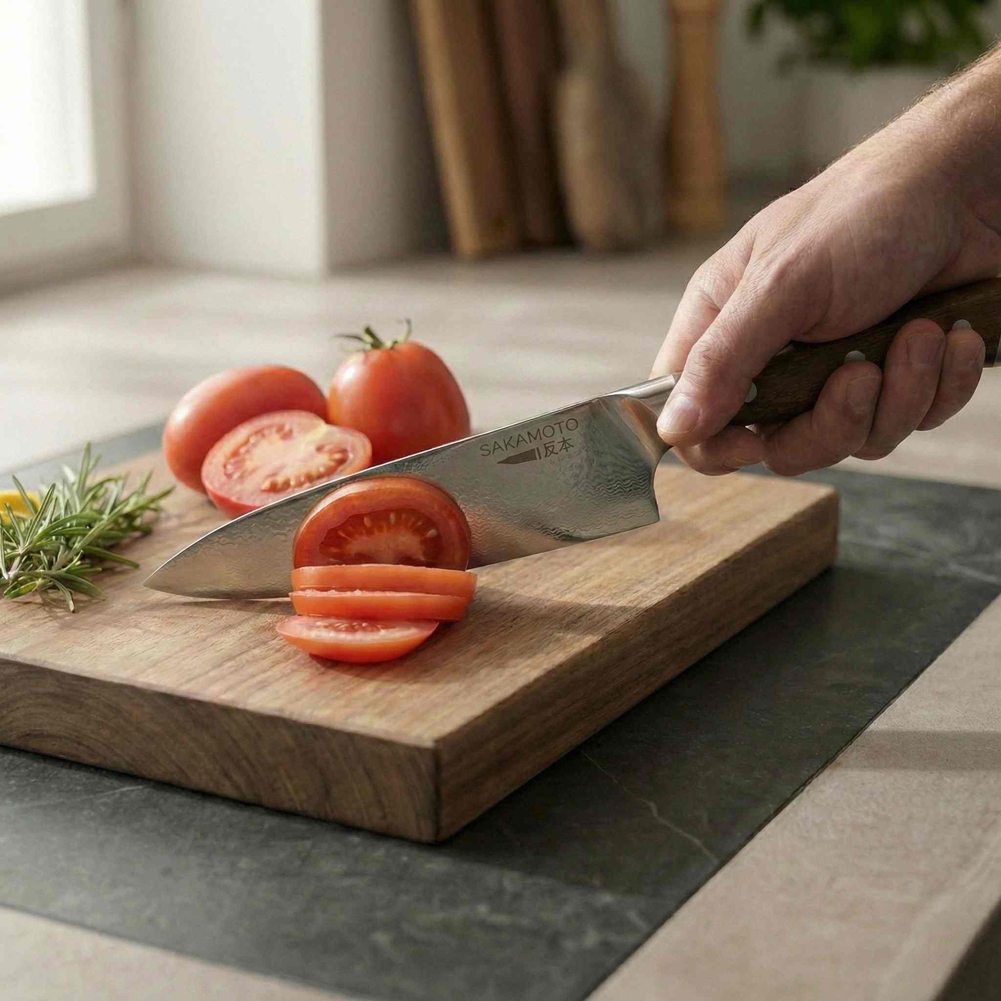 Damast Chefmesser | Gokayama