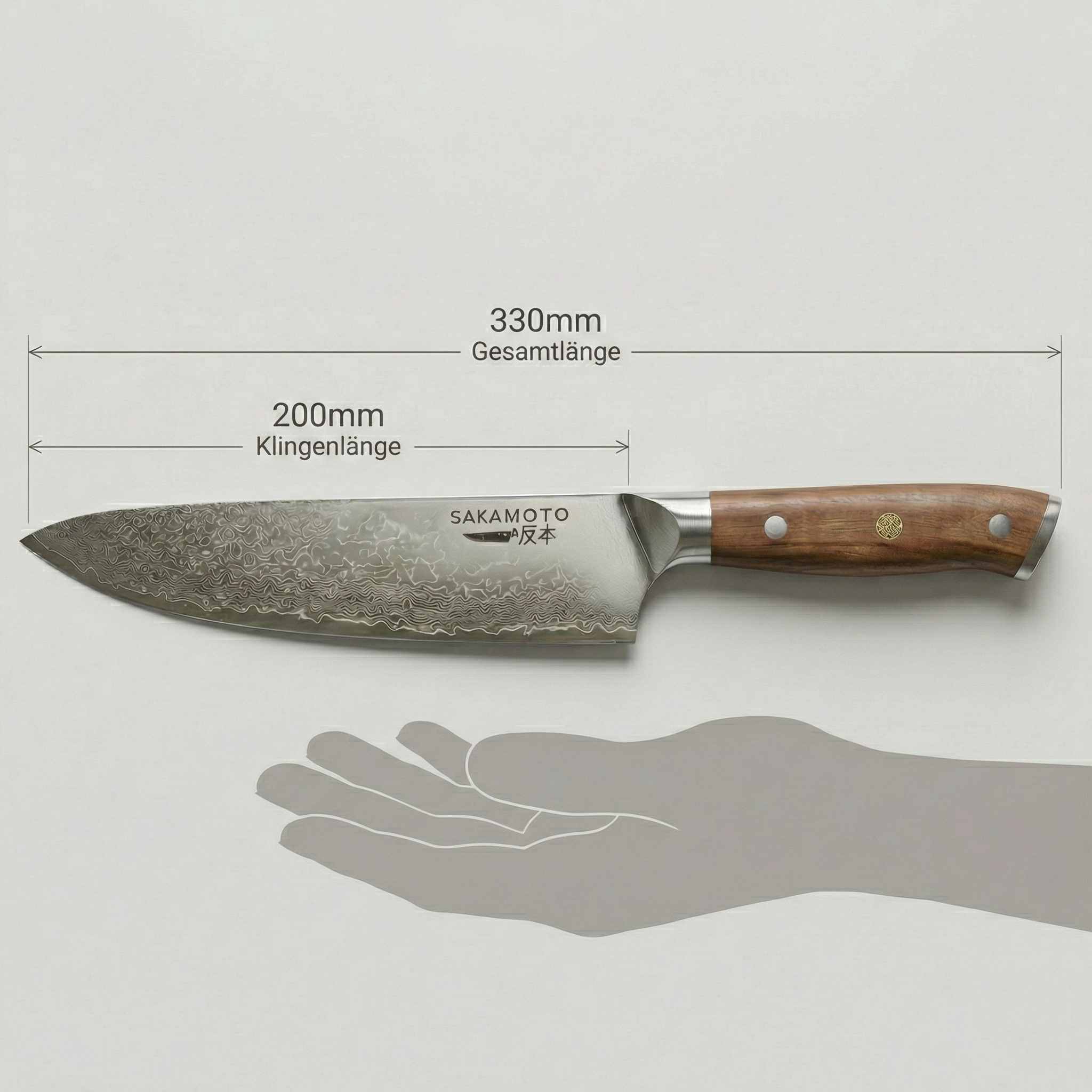 Damast Chefmesser | Gokayama