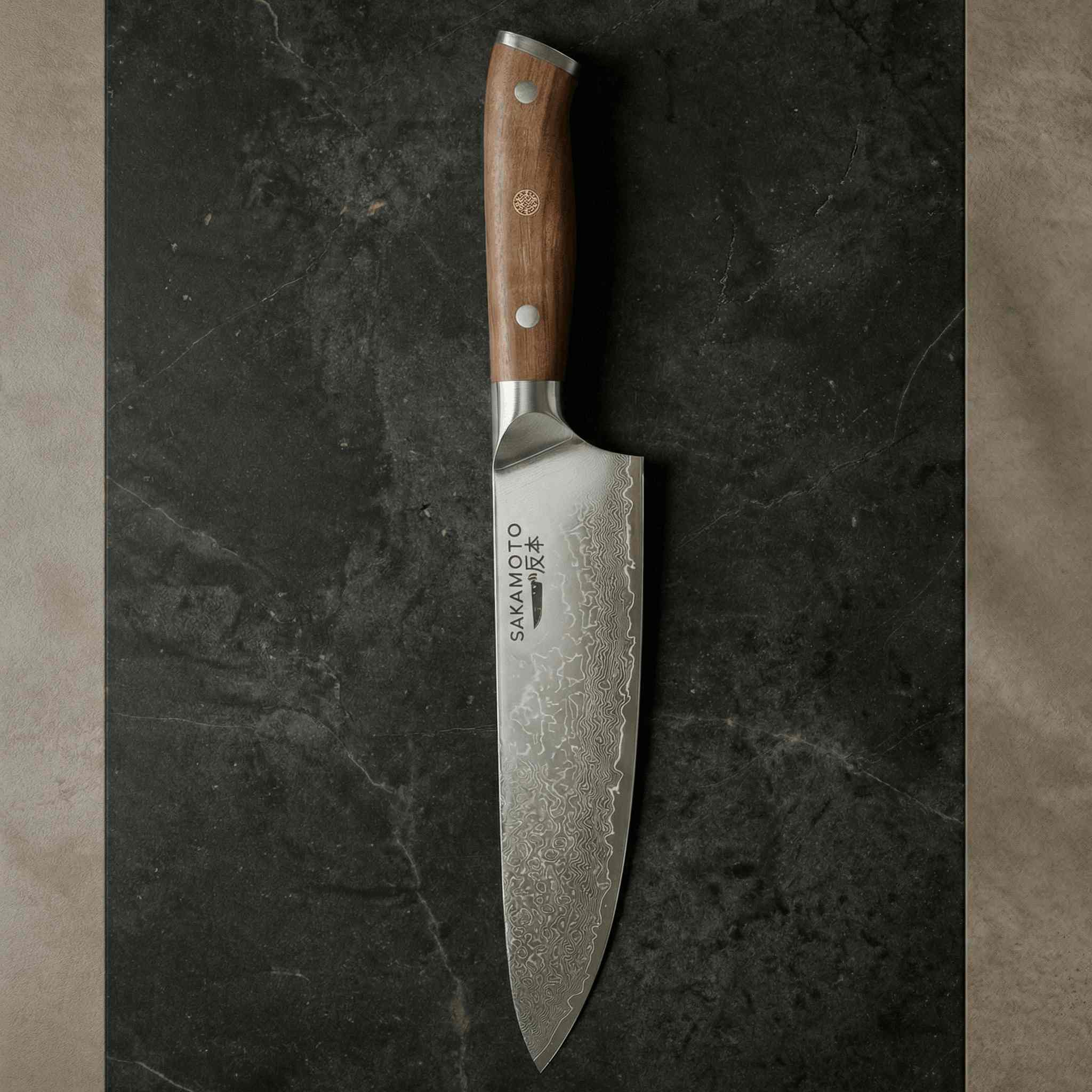 Damast Chefmesser | Gokayama
