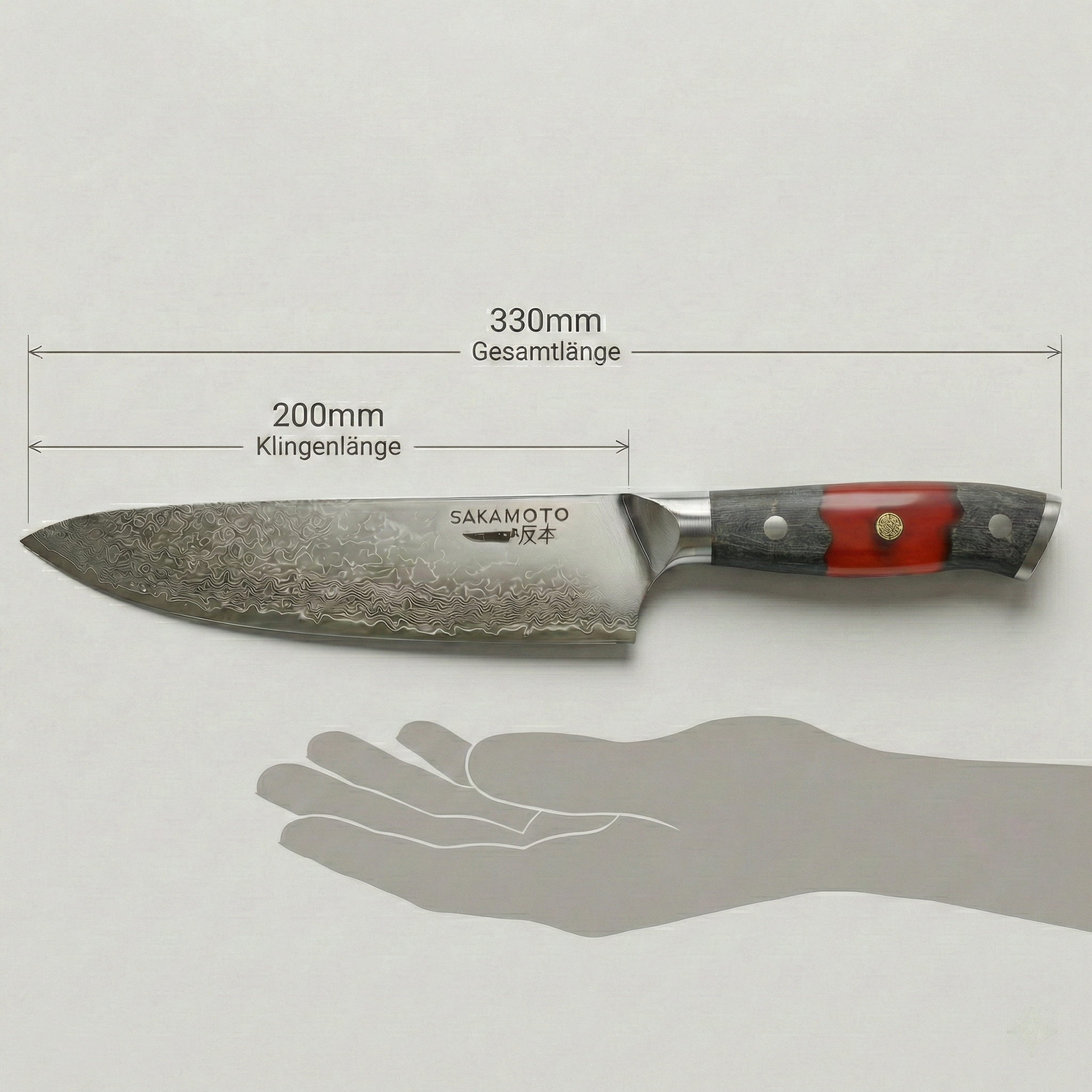 Damast Chefmesser | Fuji