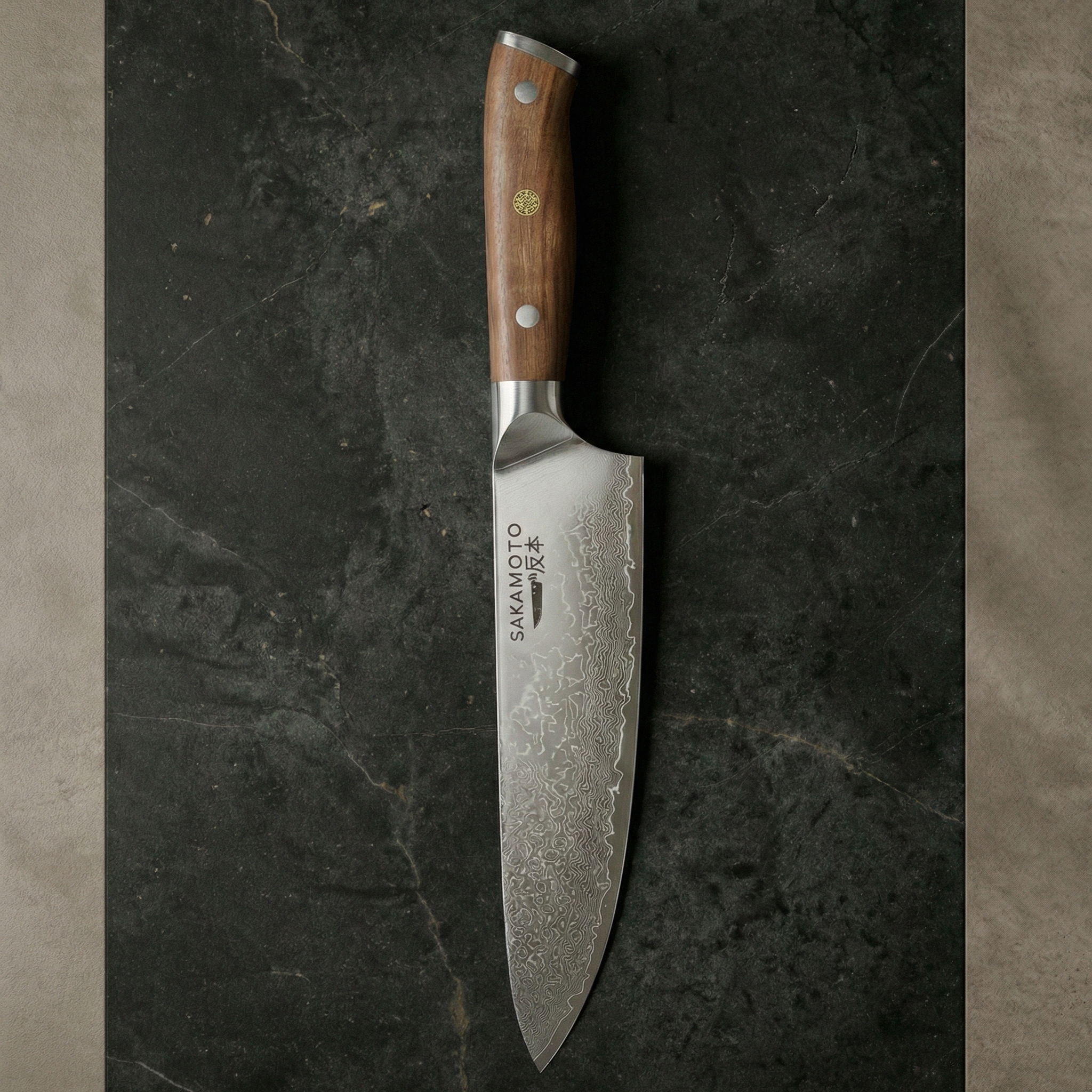 Damast Chefmesser | Gokayama