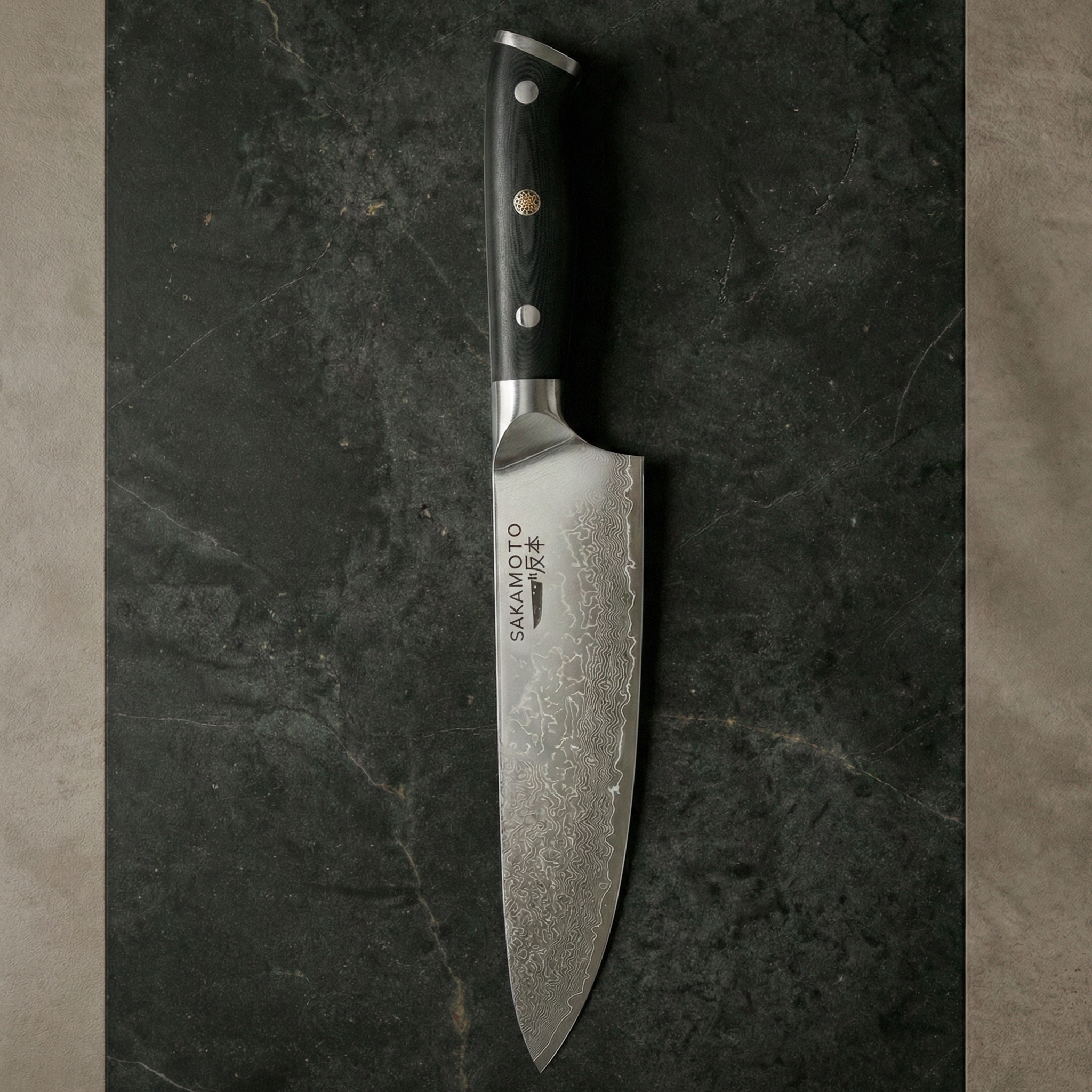 Damast Chefmesser | Tohuko